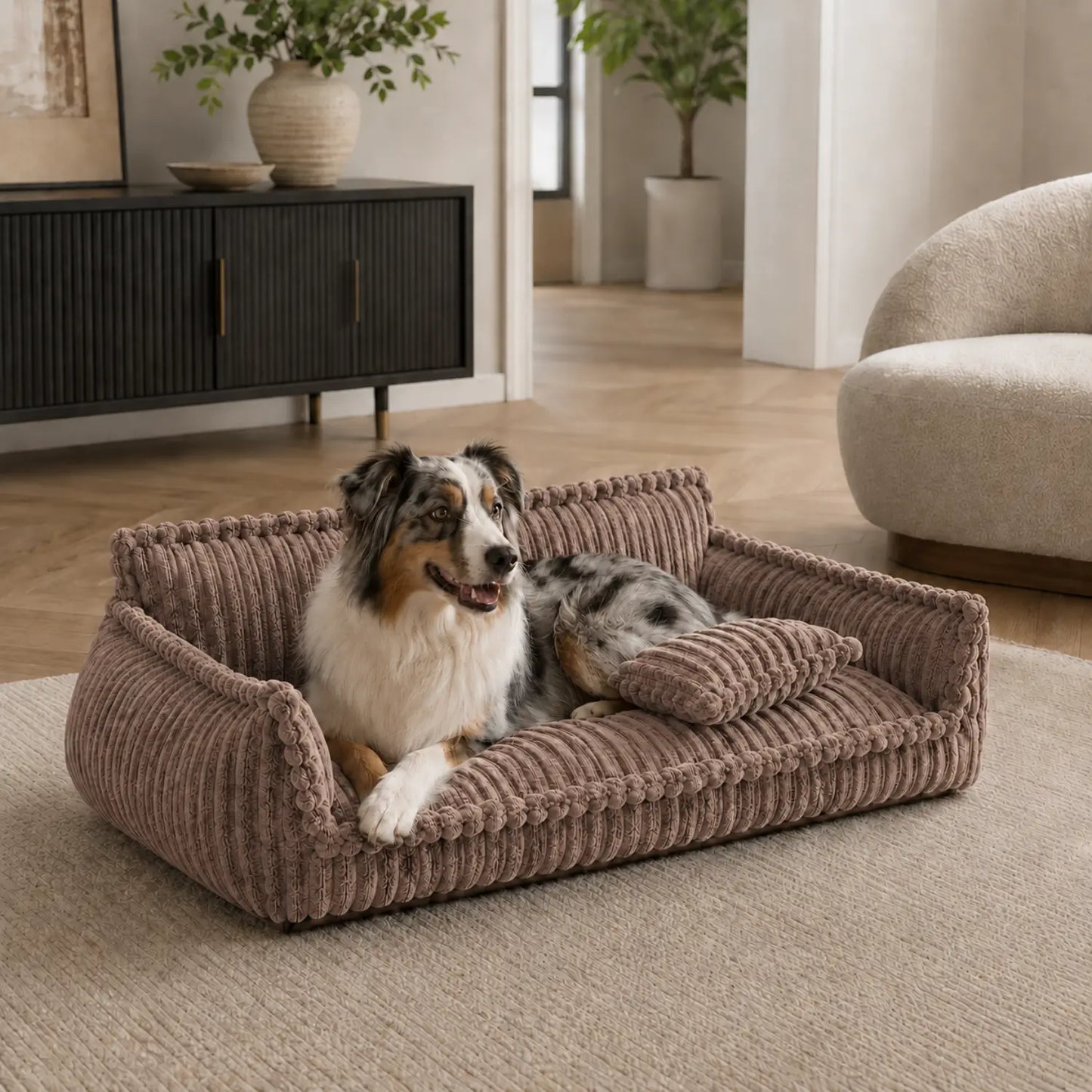 MrFluffyFriend™ - Sofá Ortopédico para Perros - Lavable y Desenfundable
