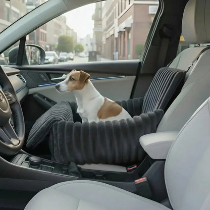 MrFluffyFriend™ - Asiento de Coche para Perros Seguro y Cómodo